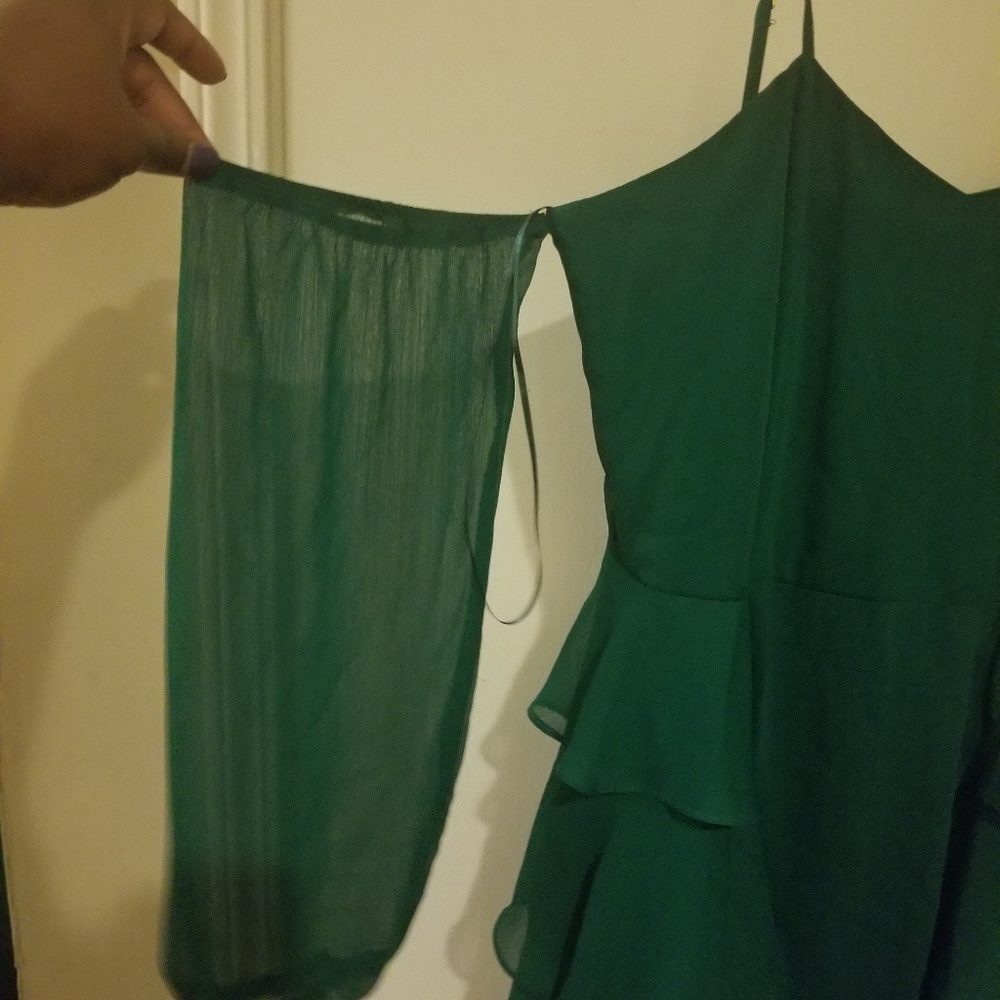 Green dress